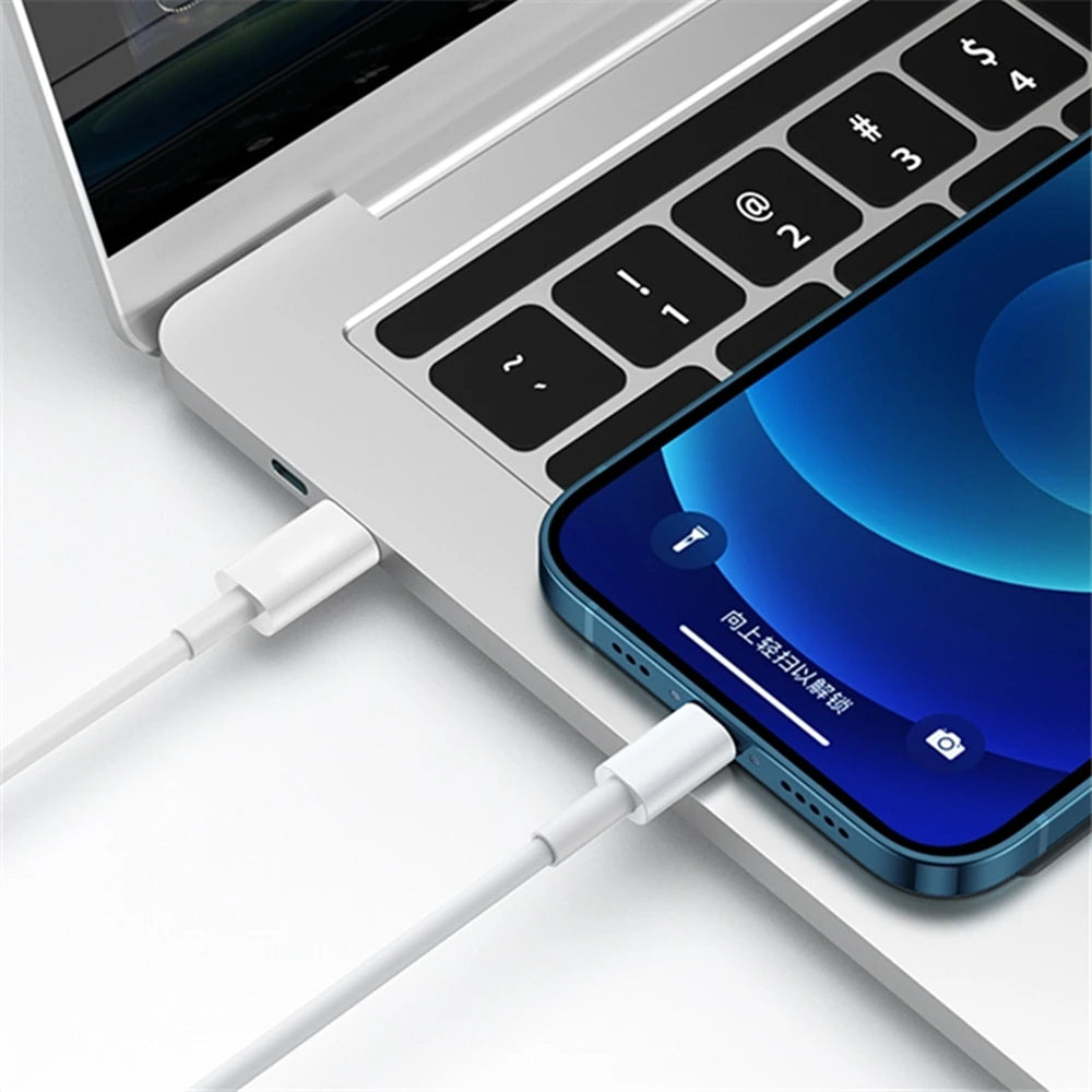 20W PD Fast Charging USB-C Cable – Compatible with iPhone 14/13/12/11 Pro Max