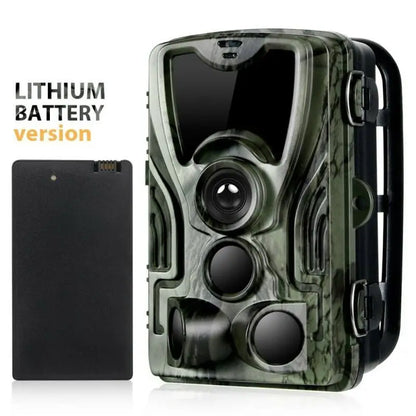 20MP 1080P Outdoor Hunting Trail Camera – IP65 Waterproof with 5000mAh Battery for Wildlife Surveillance