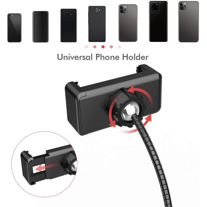 Adjustable Lighting with Tripod -  LED Selfie Ring Light 33cm