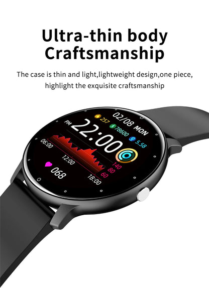 LIGE 2025 Women’s Smart Watch – Sports, Health Monitor, Waterproof, for Android & iOS