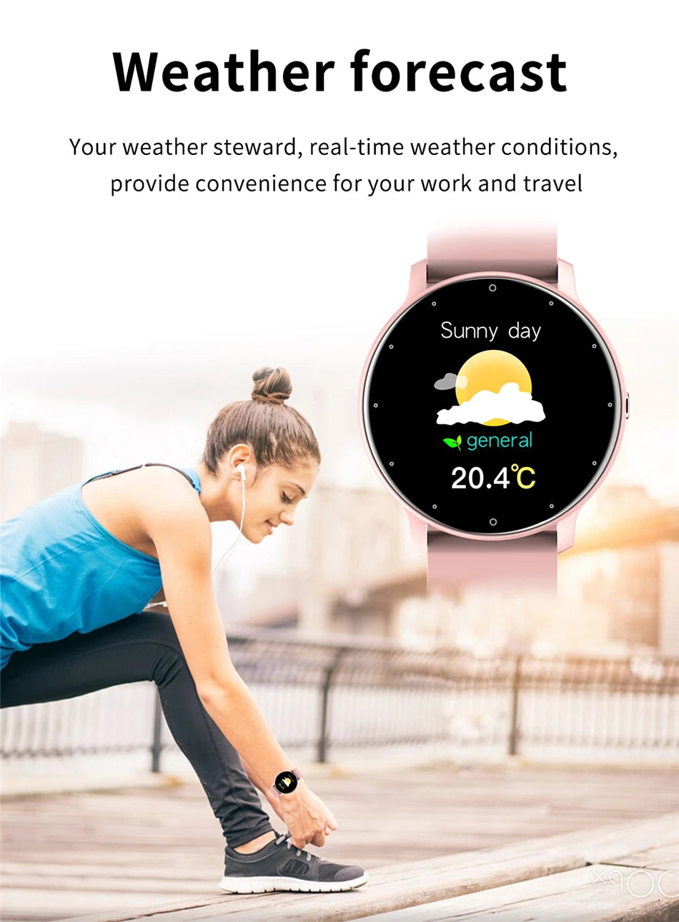 LIGE 2025 Women’s Smart Watch – Sports, Health Monitor, Waterproof, for Android & iOS