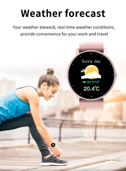 LIGE 2025 Women’s Smart Watch – Sports, Health Monitor, Waterproof, for Android & iOS
