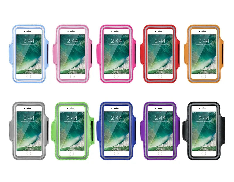 Sports Armband Phone Holder – Running Bracelet Case for iPhone 12 to 16 Series