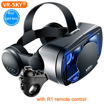 VRG Pro 3D VR Glasses – Full Screen Wide-Angle Virtual Reality for 5-7 inch Phones