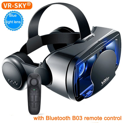 VRG Pro 3D VR Glasses – Full Screen Wide-Angle Virtual Reality for 5-7 inch Phones