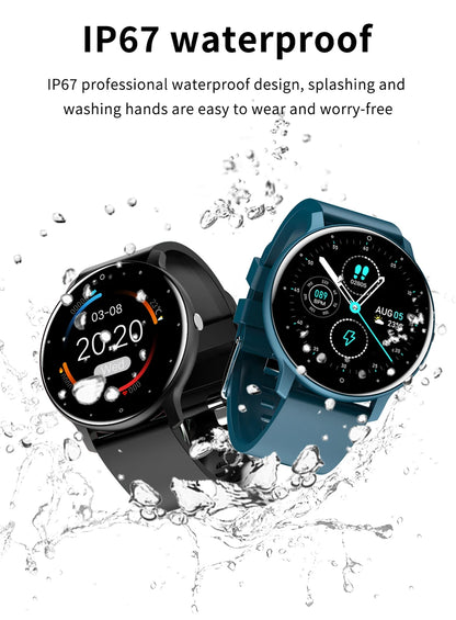 LIGE 2025 Women’s Smart Watch – Sports, Health Monitor, Waterproof, for Android & iOS