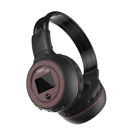 ZEALOT B570 Bluetooth Headphones – LCD, HiFi Sound, FM & TF Card Support