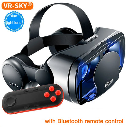 VRG Pro 3D VR Glasses – Full Screen Wide-Angle Virtual Reality for 5-7 inch Phones