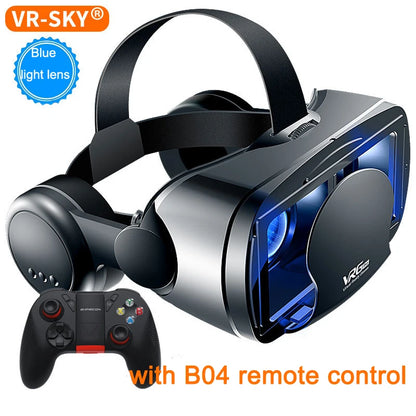 VRG Pro 3D VR Glasses – Full Screen Wide-Angle Virtual Reality for 5-7 inch Phones