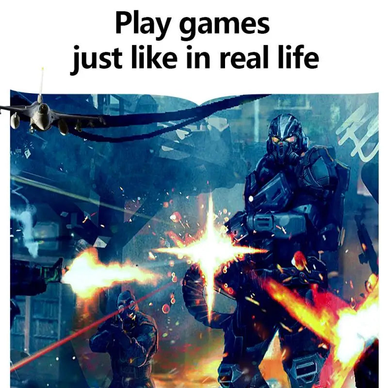 VRG Pro 3D VR Glasses – Full Screen Wide-Angle Virtual Reality for 5-7 inch Phones