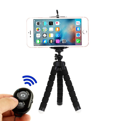 Mobile Phone Tripod Stand – Flexible Octopus Monopod for Cameras & Smartphones