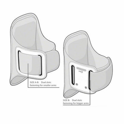 Sports Armband Phone Holder – Running Bracelet Case for iPhone 12 to 16 Series