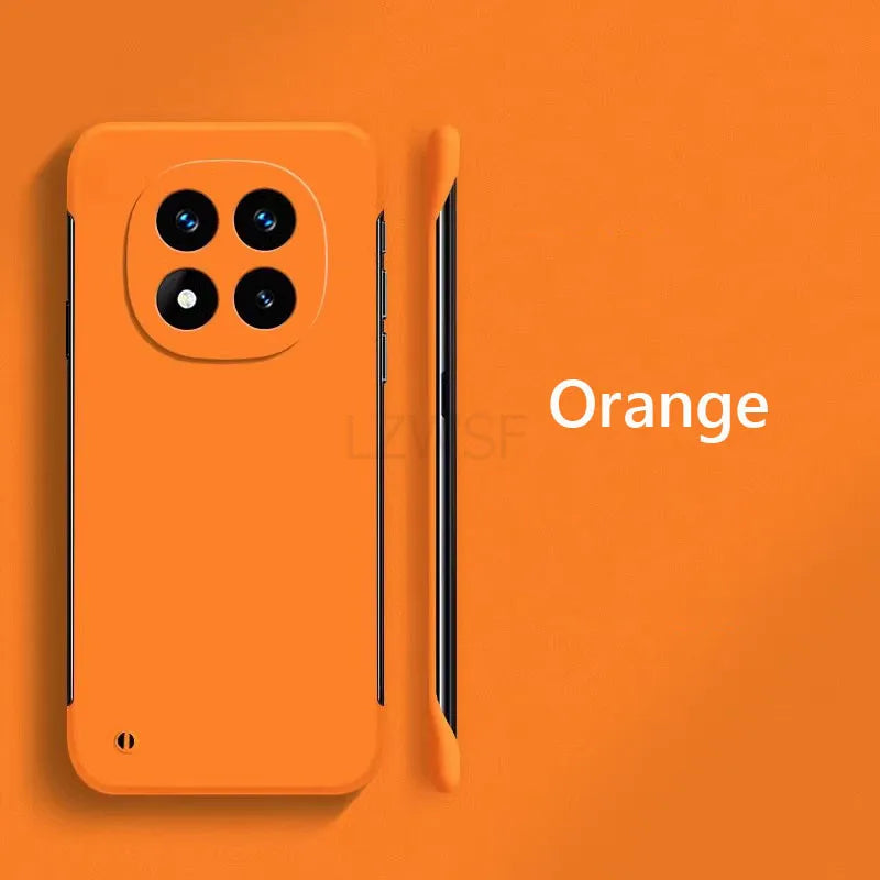 Slim Matte Hard Case for Redmi Note 14 Pro Plus – Frameless Shockproof Cover