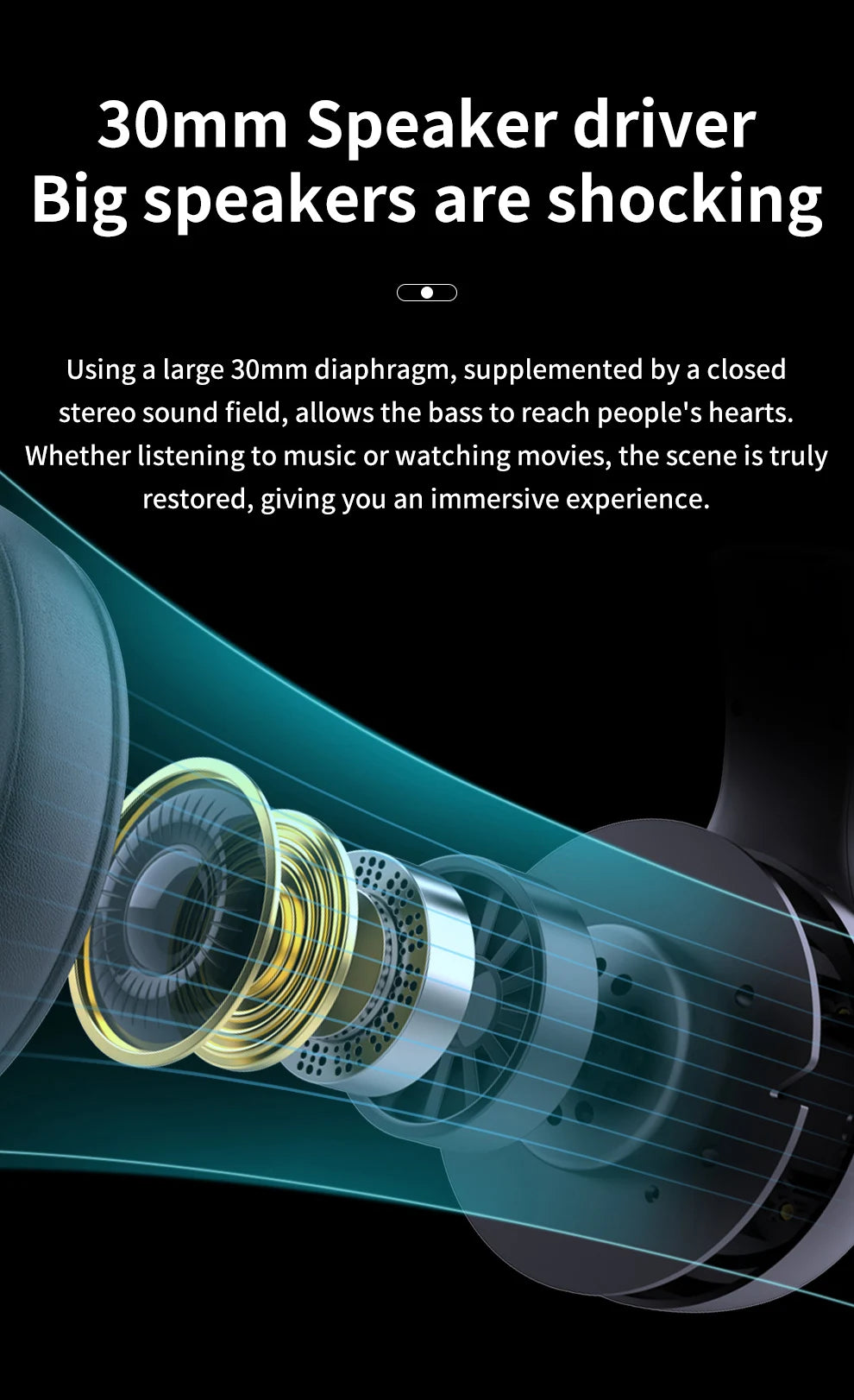 ZEALOT B570 Bluetooth Headphones – LCD, HiFi Sound, FM & TF Card Support