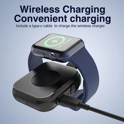 Fast Magnetic Wireless Charger for Apple Watch – Portable Power Bank
