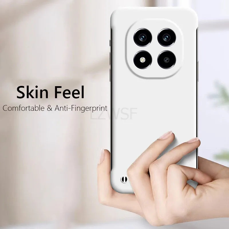 Slim Matte Hard Case for Redmi Note 14 Pro Plus – Frameless Shockproof Cover