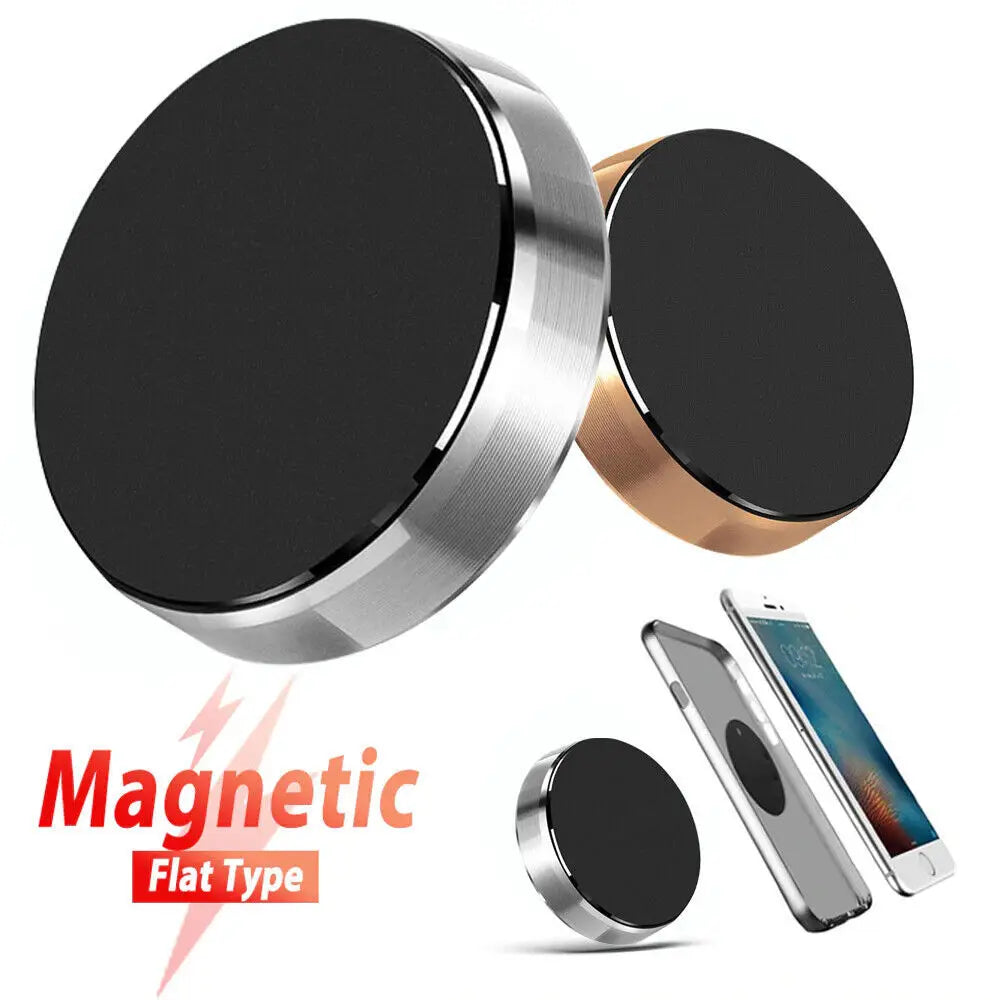 Magnetic Phone Holder – Stick-on Car Dashboard or Wall Mount for iPhone, Samsung & Xiaomi