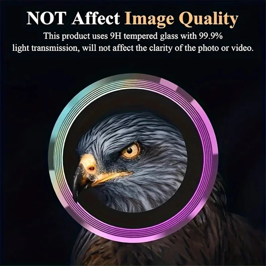 3Pcs Metallic Lens Protector Set – Full Camera Protection for Samsung Galaxy S25+, S23 FE, S24, A15, A35, A55"