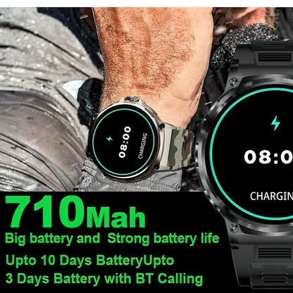Xiaomi 1.85" Ultra HD Smartwatch – GPS Tracking, Bluetooth Calls, 710mAh Battery, 400+ Watch Faces, Huawei Compatible