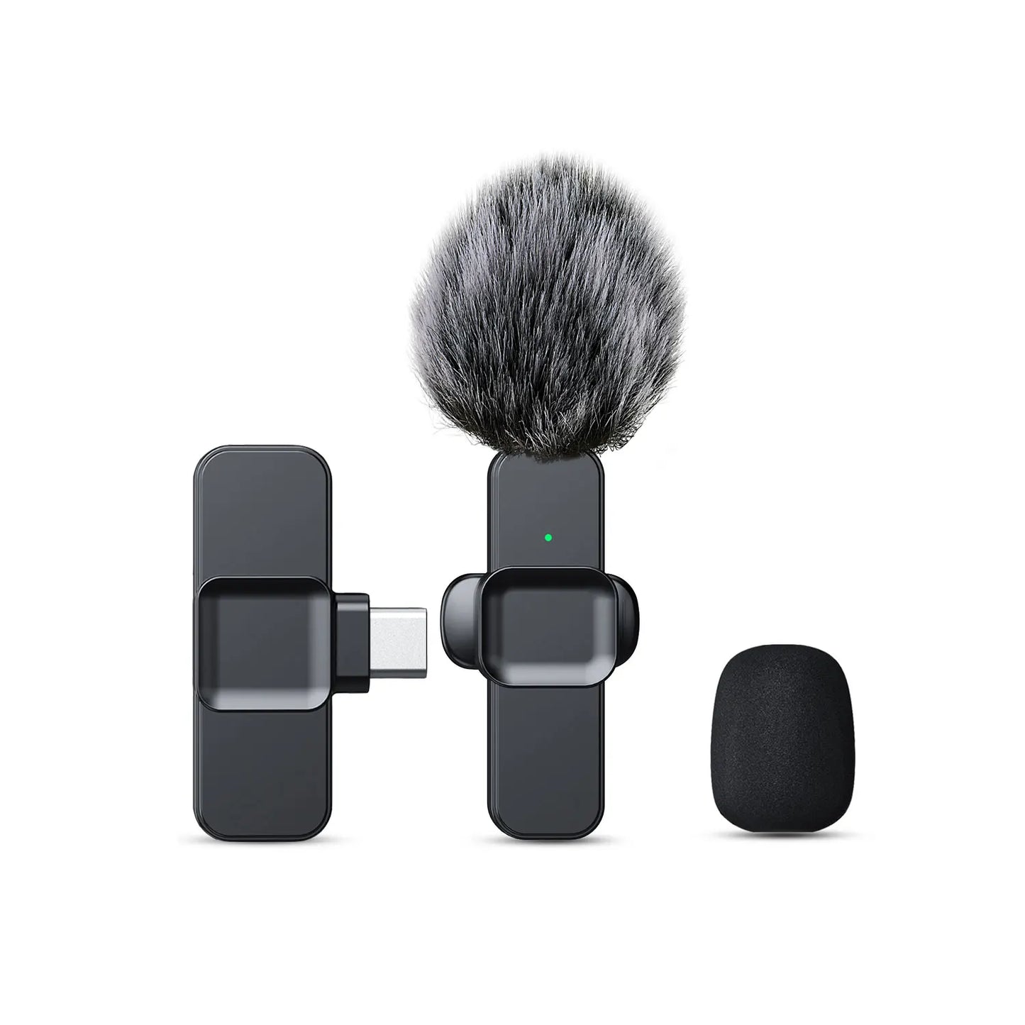 SNZIYAG K10 Wireless Lavalier Microphone – Portable Mini Mic for iPhone, Android, PC & Live Gaming