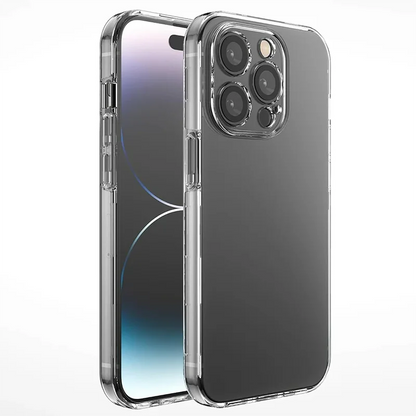 Slim Transparent Silicone Case for iPhone 7/8/SE/11/12/13/14/15/16 Series