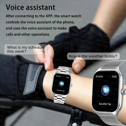 Smart Watch Plus – Full Touch Fitness Smartwatch with Bluetooth Call for Android Phones