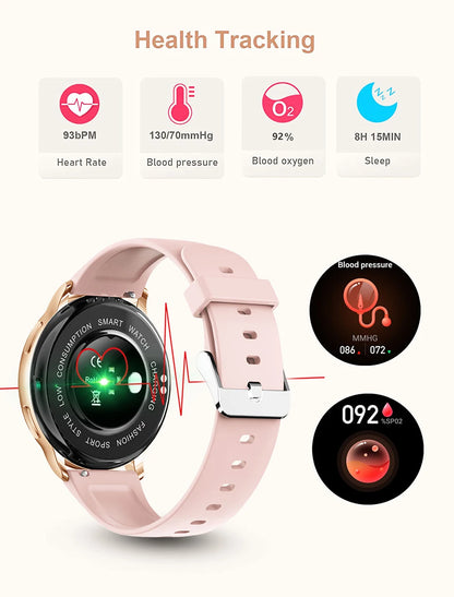 MEVADEN Y22 Smartwatch – Bluetooth Call, Custom Dial, Fitness & Heart Rate Tracker