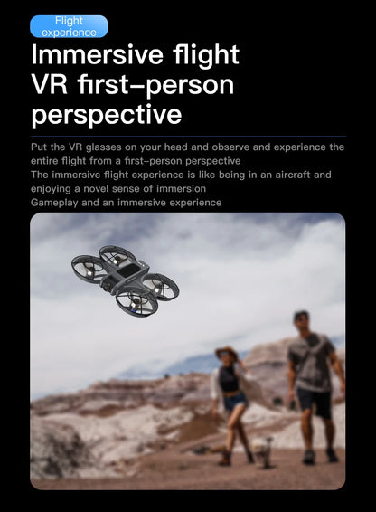 X226 Brushless Drone – Dual HD Camera, VR Control, Obstacle Avoidance, Optical Flow Hover