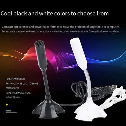Professional Adjustable USB Microphone – High Quality for Laptop, Studio, Gaming & Streaming