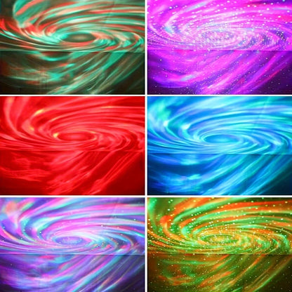 LED Galaxy Projector with Remote and USB – Star Light for Bedroom Decor