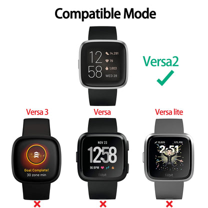 Smart Watch USB Charger For Fitbit Versa 2 Charging Cable For Fitbit Versa 2 Charger Dock Stand Cradle Smart Watch Accessories