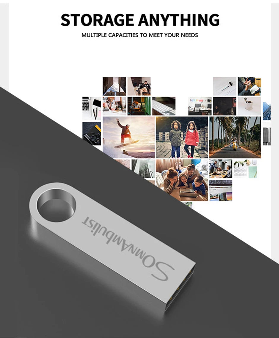 SomnAmbulist USB Flash Drive – 4GB to 128GB High-Speed USB 2.0 for PC & Mobile