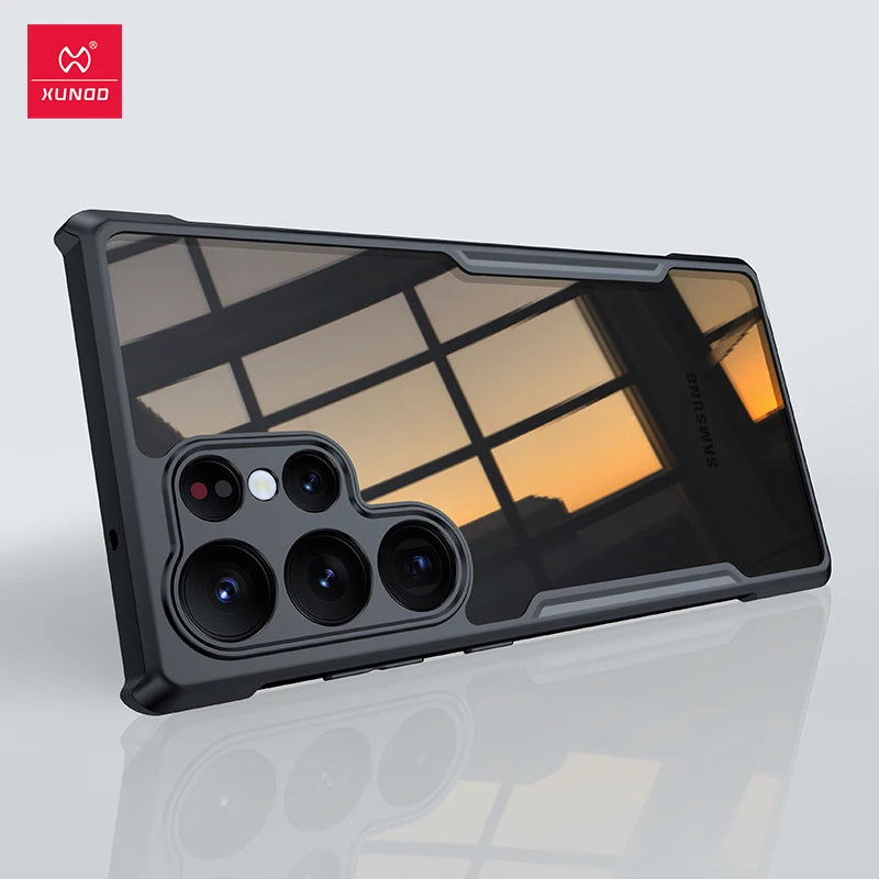 Xundd Shockproof Clear Case – Airbag Protection for Samsung S21 to S25 Series