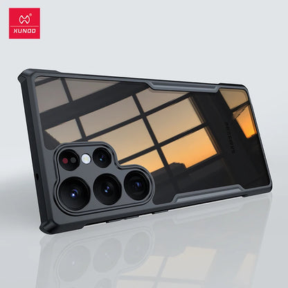 Xundd Shockproof Clear Case – Airbag Protection for Samsung S21 to S25 Series