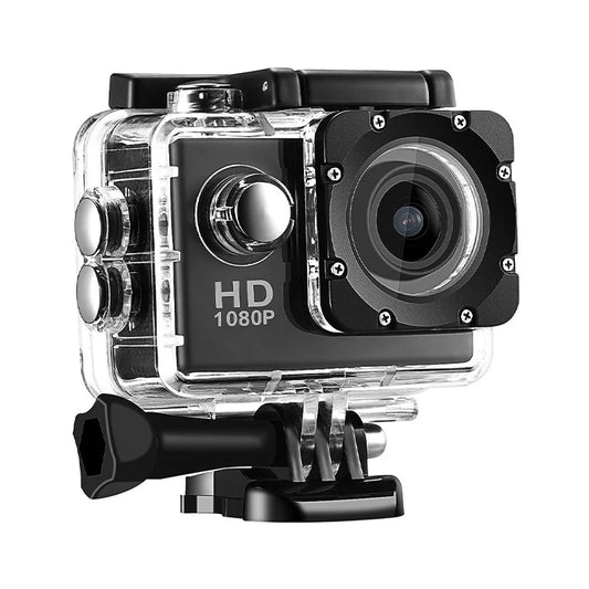 4K Ultra HD Action Camera – Waterproof with 2.0” Screen for Helmet & Outdoor Sports