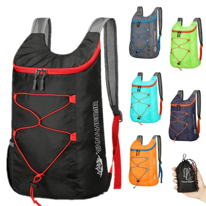 Lightweight Waterproof Folding Backpack – Outdoor Travel, Hiking & Camping Bag