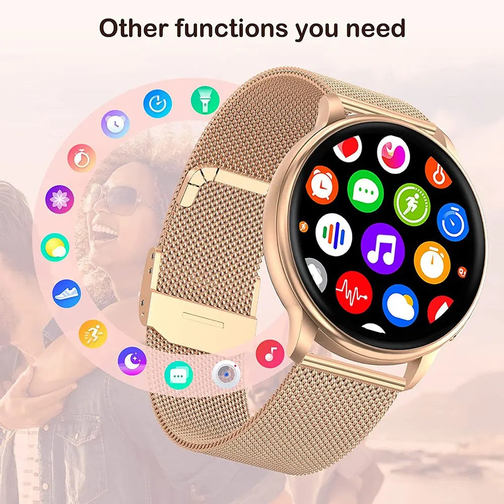 MEVADEN Y22 Smartwatch – Bluetooth Call, Custom Dial, Fitness & Heart Rate Tracker