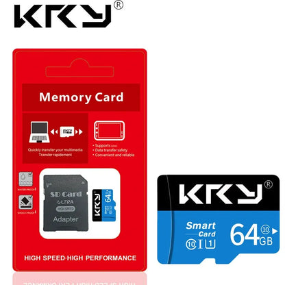 Micro SD/TF Memory Card – 32GB/64GB/128GB Class 10 Flash Card for Phone & Devices