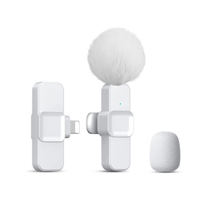 SNZIYAG K10 Wireless Lavalier Microphone – Portable Mini Mic for iPhone, Android, PC & Live Gaming