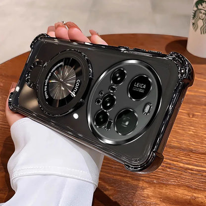 Transparent Magnetic Silicone Case for Xiaomi 15 Ultra – Shockproof