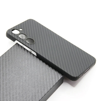 ZXKE Carbon Fiber Magnetic Case – Aramid Shell for Galaxy S23/S24/S25 Ultra, MagSafe & Car Mount Compatible