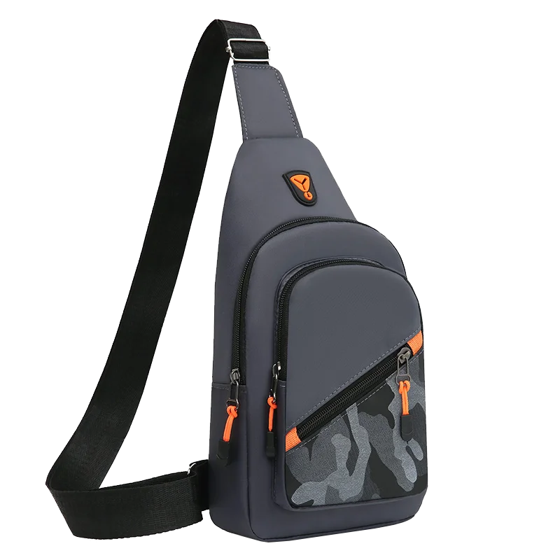 Men’s Chest Bag – Large Capacity Crossbody Shoulder Bag for Sports & Daily Use