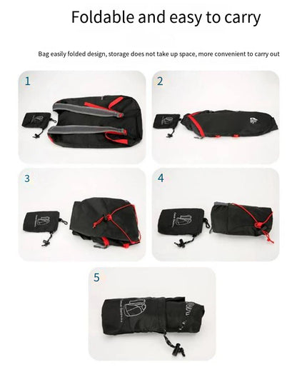 Lightweight Waterproof Folding Backpack – Outdoor Travel, Hiking & Camping Bag