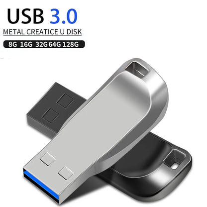 USB 3.0 Flash Drive – High-Speed PenDrive 16GB, 32GB, 64GB, 128GB Memory Stick