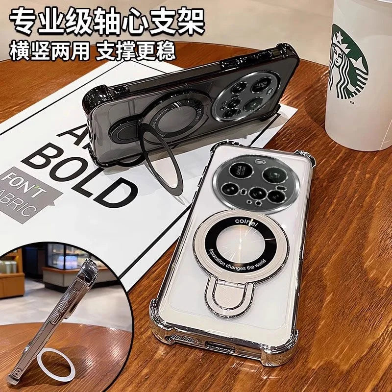 Transparent Magnetic Silicone Case for Xiaomi 15 Ultra – Shockproof