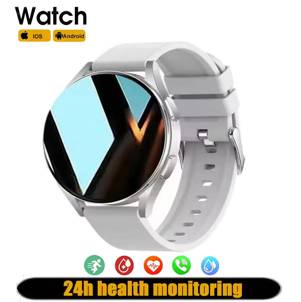 Smartwatch with Bluetooth Call – Waterproof Fitness Watch with Heart Rate & Sleep Monitor