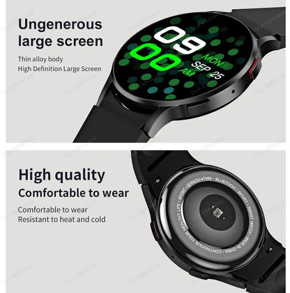 Smartwatch with Bluetooth Call – Waterproof Fitness Watch with Heart Rate & Sleep Monitor