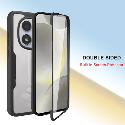 360° Full Body Shockproof Case for Redmi Note 14 Pro 5G – Transparent Cover with Screen Protector