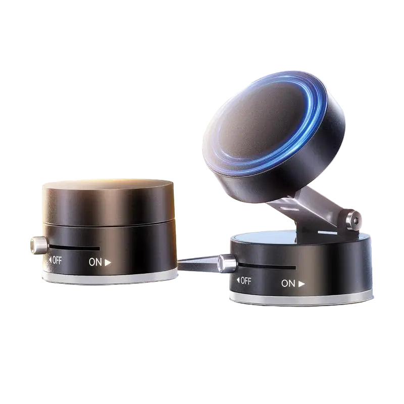 Vacuum Suction Magnetic Phone Holder – Adjustable & Foldable Design