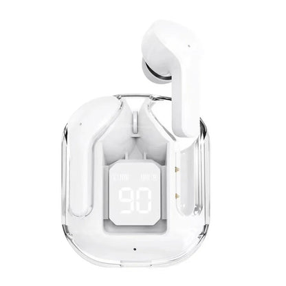 Bluetooth Earbuds with Smart Display Case and Premium Audio